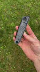 Reate Knives PL-6 Black Micarta Handles & PVD Nitro-V