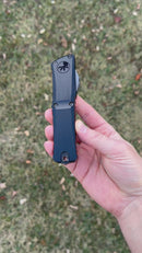 Microtech Knives Marfione Select Combat Troodon Gen III Baker Forge Coppermai Tanto w/ Black Handle 1144-16MS1