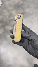 Kunwu & Metal Complex Excalibur Textured Titanium Handles w/ DLC Vanax (In-House Modified)