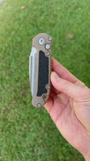 Microtech Knives LUDT Gen III Apocalyptic Drop Point w/ Cerakote Dark Earth Handle NCB Exclusive 1135-10APDENCB