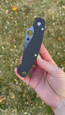 Spyderco Knives Military 2 Sprint Run w/ Carbon Fiber & CPM-S90V C36CFP2