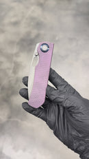 Kunwu & Metal Complex Excalibur Textured Stonewash Titanium Handles w/ Stonewash Vanax (In-House Modified)