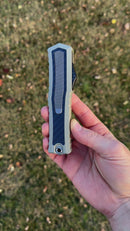 Marfione Custom Atreus Prototype w/ Mirror Polish D/E M390MK & Sand Aluminum Handle
