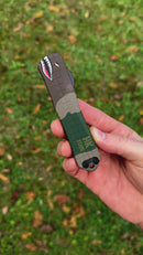 Heretic Knives Manticore E A-10 Edition Grenade Grip w/ DLC Bowie MagnaCut H026BF-6A-A10