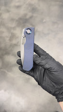 Kunwu & Metal Complex Excalibur Textured Stonewash Titanium Handles w/ Stonewash Vanax (In-House Modified)