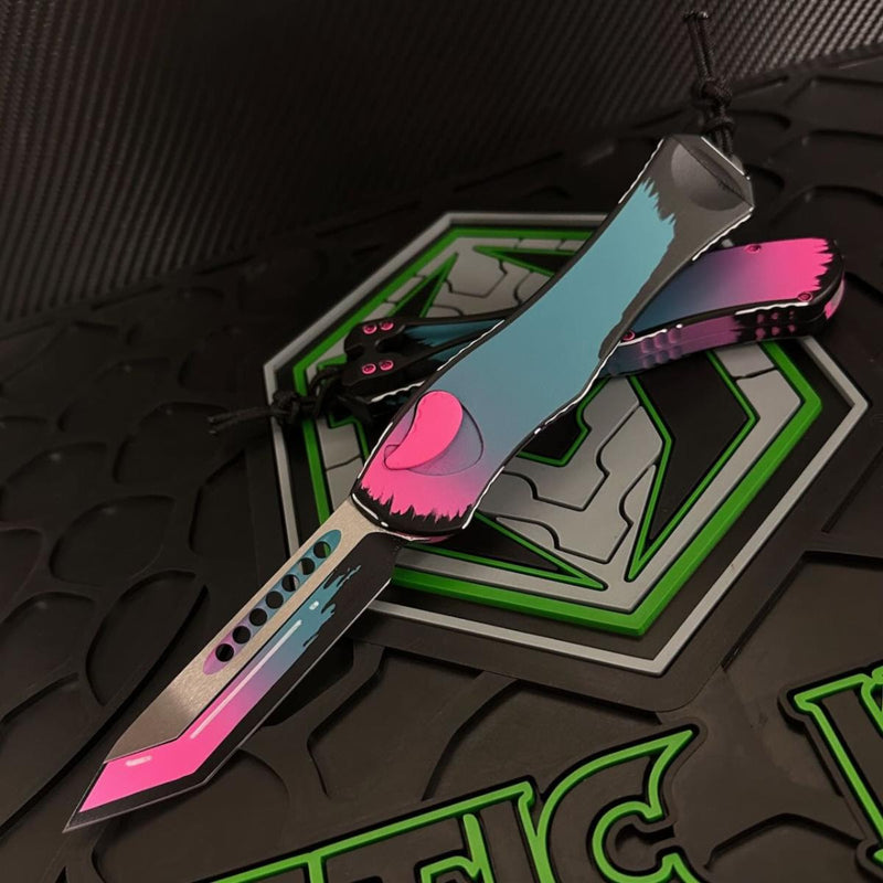 Heretic Hydra V4 Cel Shade Miami Vice w/ Aluminum Handle & T/E H406-CS-MV