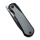 We Baloo Mystery Box Black Titanium Handle w/ Gray G-10 Inlays & Black Stonewash 20CV WE21033-1 MB