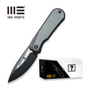 We Baloo Mystery Box Black Titanium Handle w/ Gray G-10 Inlays & Black Stonewash 20CV WE21033-1 MB