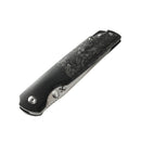 Kansept Knives Warrior Tanto CPM-S35VN & Black Titanium/Carbon fiber K1005T1