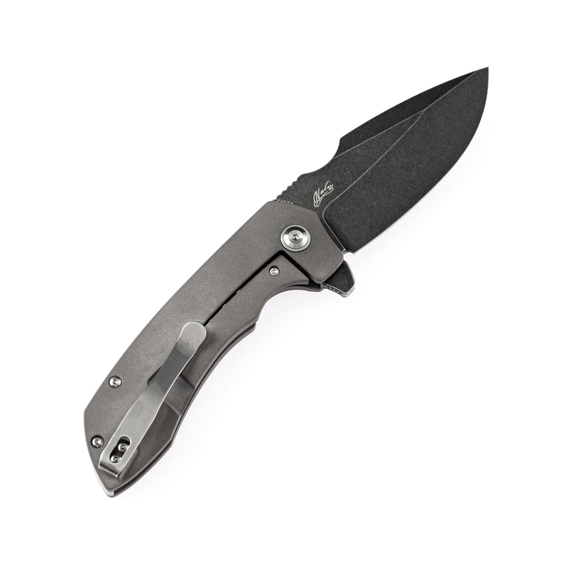 Kansept Knives Entity Black CPM-S35VN & Titanium K1036A2
