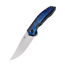 Kansept Knives Mini Accipiter Timascus S35VN & Black Front Flipper K2007A6