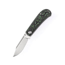 Kansept Knives Bevy Back Lock Jungle Wear Fat Carbon & CPM-S35VN K2026S4