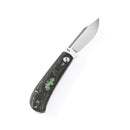 Kansept Knives Bevy Back Lock Jungle Wear Fat Carbon & CPM-S35VN K2026S4