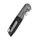 Kansept Knives Warrior Stonewash CPM-S35VN & Titanium/Green Micarta K1005T7