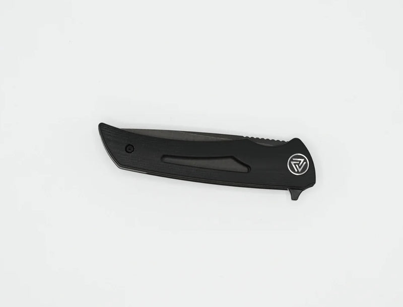 Eikonic Knives Aperture Black G-10 & Black D2 550BB