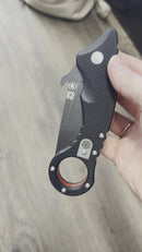 Spartan Blades - Ronin Shoto Black Folding Karambit