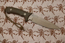 Spartan Blades Harsey Difensa FDE & Green Micarta