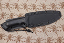 Spartan Blades Harsey Difensa Black & Black Micarta