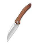 Civivi Hadros Thumb Stud - Brown Micarta Handle (3.35" Satin Finished 10Cr15CoMoV) C 20004-1