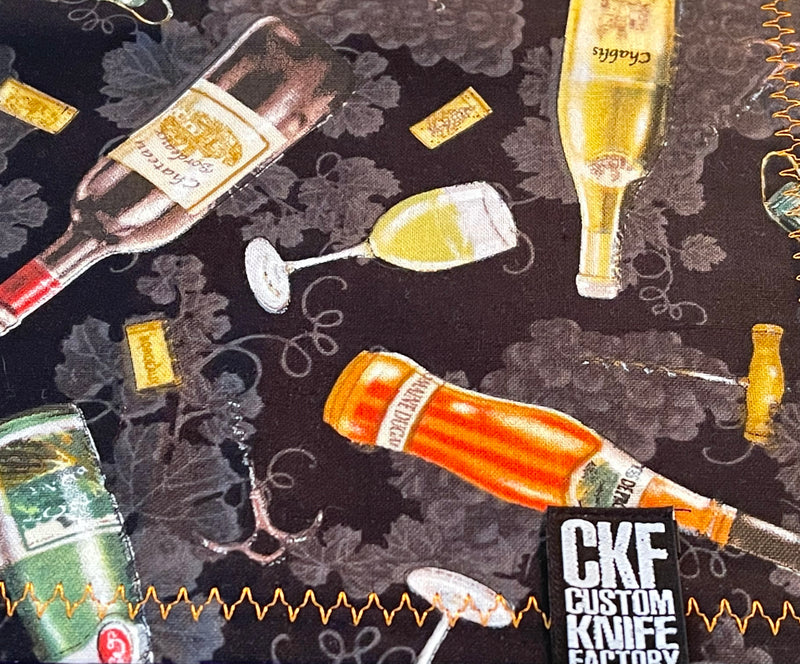 CKF Super EDC Hank Cotton + Micro suede : Wine-O