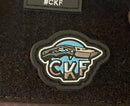 Custom Knife Factory Small Velcro Patch - DCPT - Blue