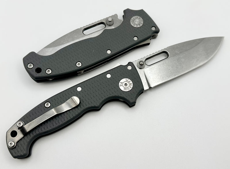 Demko Knives MG AD20 Exclusive Drop Point 3V & Gray G-10 LIMIT ONE PER HOUSEHOLD