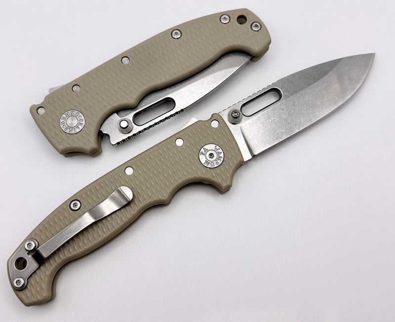 Demko Knives MG AD20 Exclusive Drop Point 3V & Tan G-10 LIMIT ONE PER HOUSEHOLD