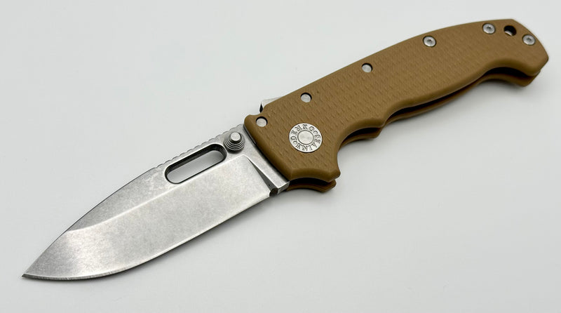 Demko Knives MG AD20 Exclusive Drop Point 3V & Brown G-10 LIMIT ONE PER HOUSEHOLD