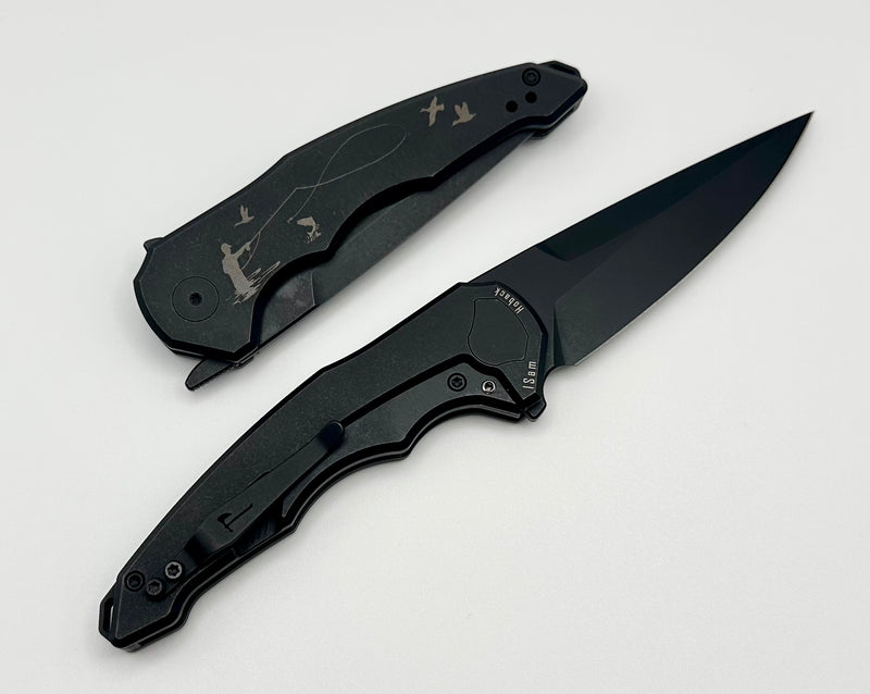 Hoback Knives OneSam Fly Fishing DLC & DLC 20CV Stonewash