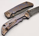 Spartan Blades Harsey Folder 2022 Special Edition Royal Flush w/ Damascus