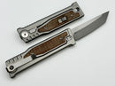 Reate EXO M Burlap Micarta & Two Tone Tanto 3V