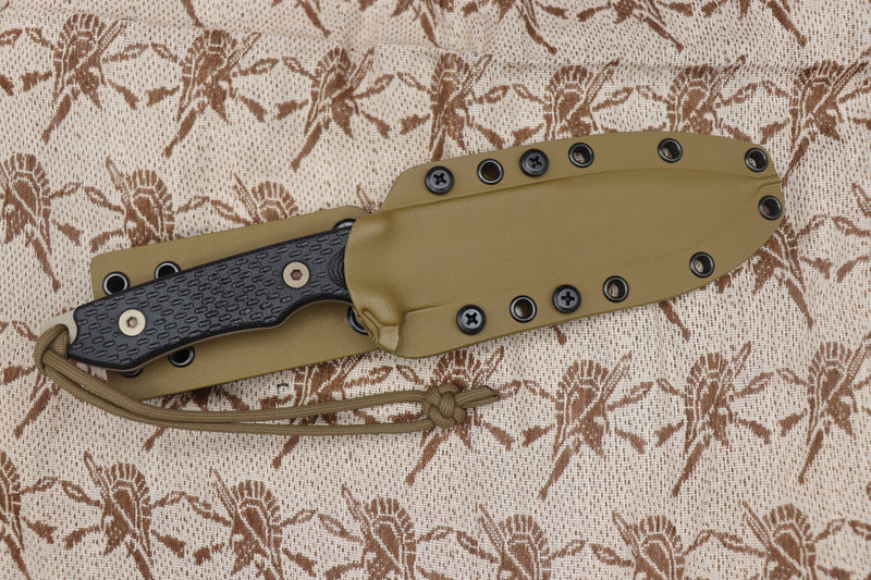 Spartan Blades Ronin Shinto FDE & Black Micarta