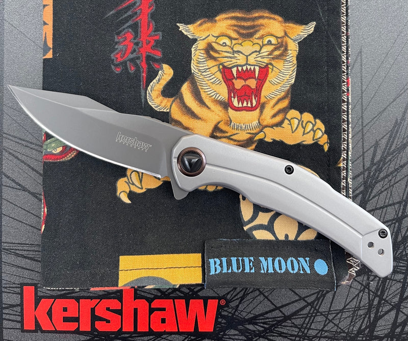 Kershaw Believer Assisted Opening Knife Stainless Steel (3.25" Gray PVD) 2070
