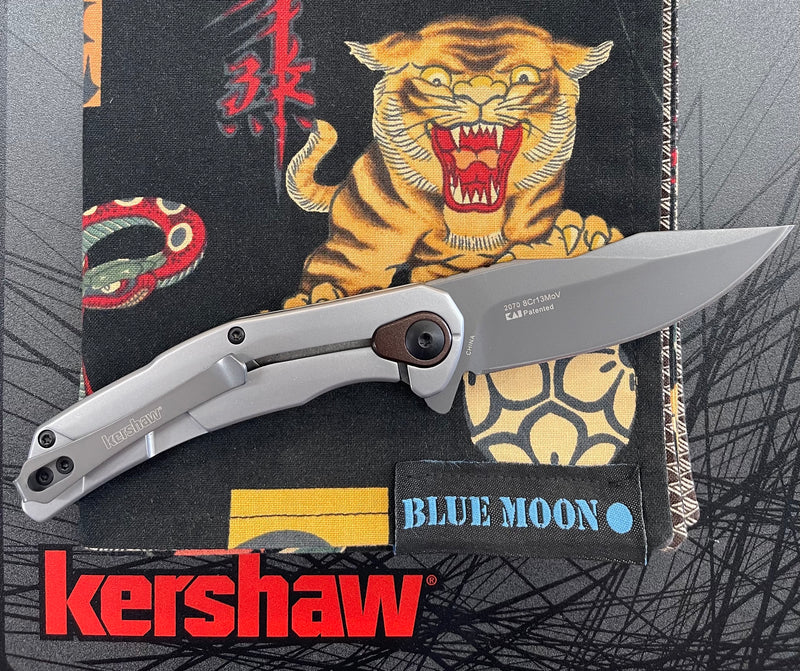 Kershaw Believer Assisted Opening Knife Stainless Steel (3.25" Gray PVD) 2070