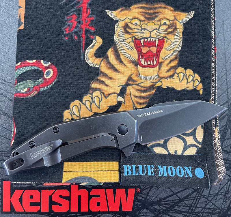 Kershaw Gravel Assisted Opening Knife Stainless Steel (2.5" BlackWash ) 2065