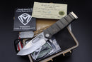 Medford Knife Fighter Flipper USMC PVD & S35 Tumbled 107-045
