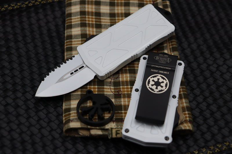 Microtech Exocet Serrated Storm Trooper Signature Series 157-3ST