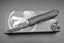 Microtech UTX-85 II Black Stepside 2 w/ Black Single Edge Signature Series 231II-1TS