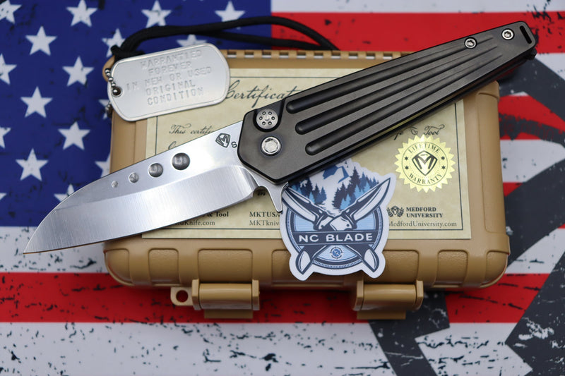 Medford Knife Nosferatu Flipper PVD & Polished S35VN