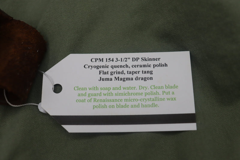 J.C Provost Custom DP Skinner 3.5” CPM-154 Juma Magma