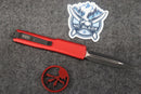 Microtech UTX-70 D/E Black Standard Red 147-1RD