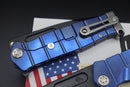 Medford Knife Fighter Flipper USMC Blue with PVD S35