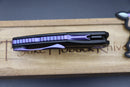 Jake Hoback Knives Sumo DLC Black Handle & Blade with Purple Anodized Accents