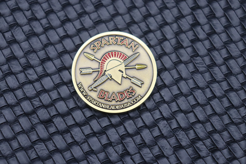 Spartan Honor Challenge Coin