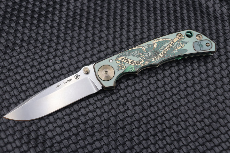 Spartan Blades Harsey Folder 2021 Special Edition GOD and COUNTRY