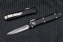 Microtech Ultratech D/E Stonewash Full Serrated 122-12