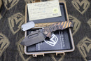 Medford Praetorian Genesis T S35 Tanto PVD & American Flag Engraving