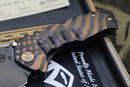 Medford Praetorian Genesis T S35 Tanto PVD & American Flag Engraving