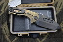 Medford Praetorian Genesis T S35 Tanto PVD & American Flag Engraving