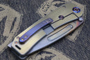 Medford Marauder H Cement w/ Faced Bronze & S35VN Vulcan Tanto